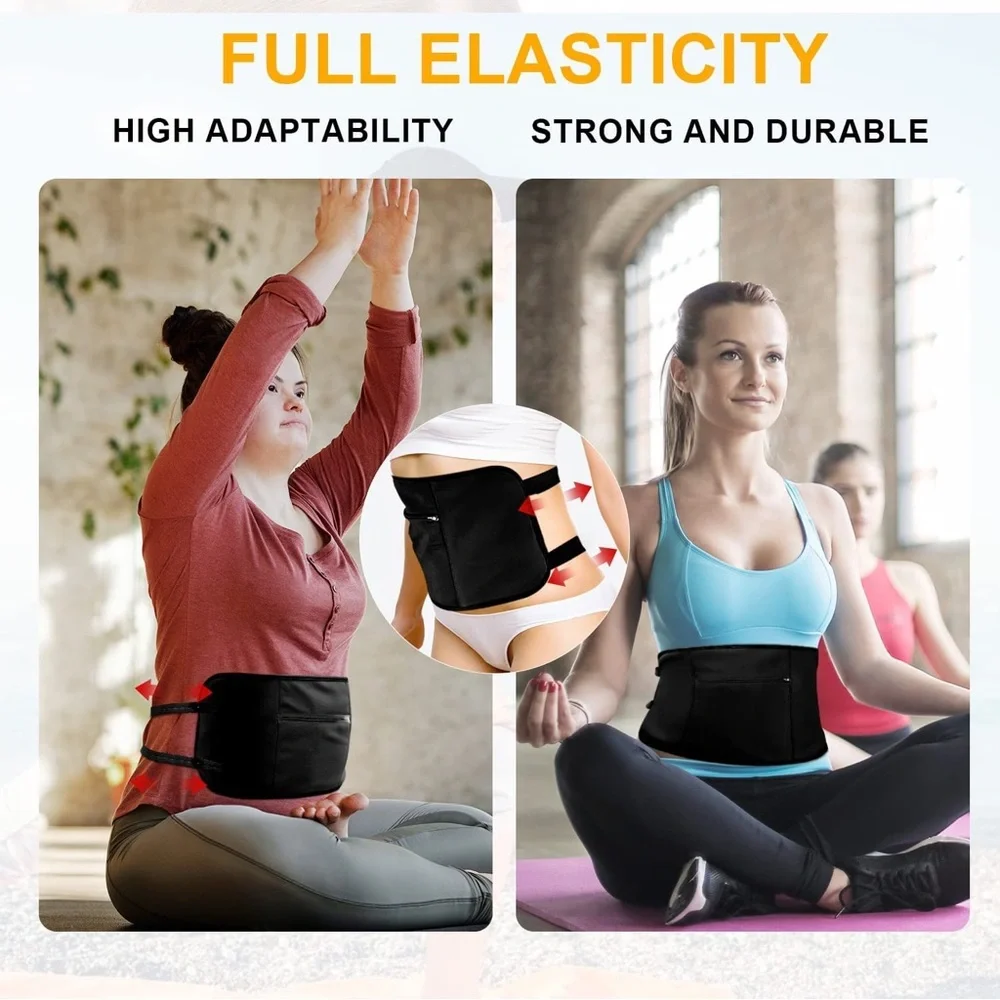 Castor Oil Wrap Detox Reusable Adjustable, No Leak, Washable